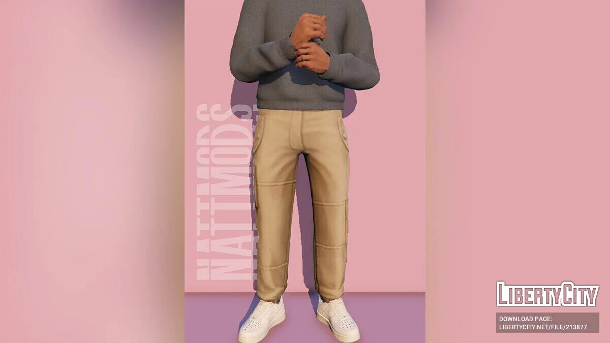 Штаны Карго для MP Male / GTA 5