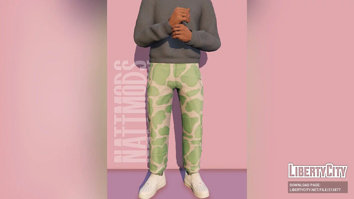 Штаны Карго для MP Male / GTA 5