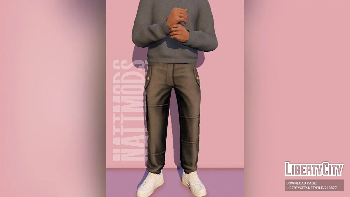 Штаны Карго для MP Male / GTA 5