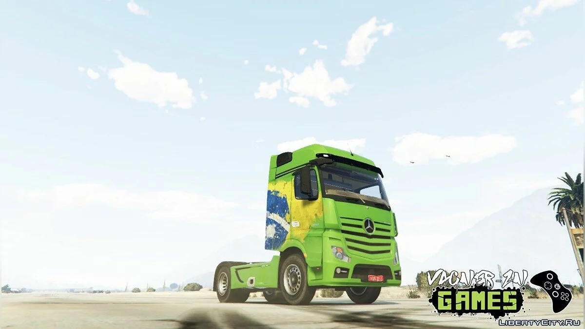 Mercedes Benz Actros Euro 6 / GTA 5