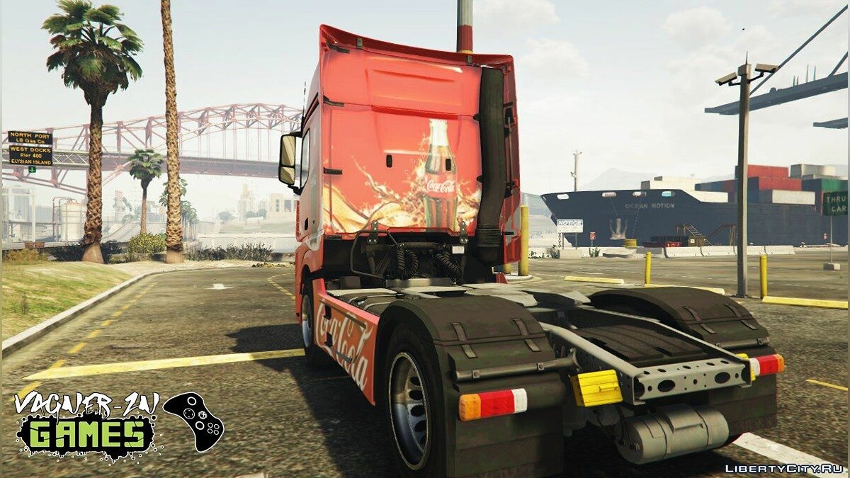 Скачать Mercedes Benz Actros Euro 6 для GTA 5