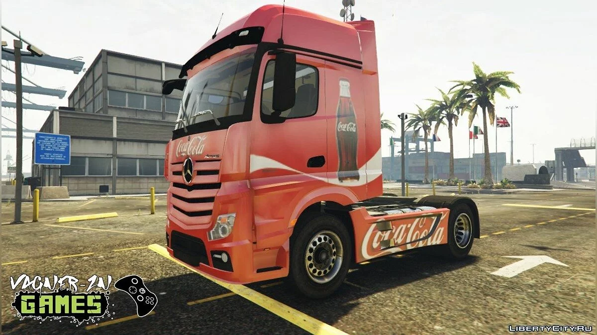 Mercedes Benz Actros Euro 6 / GTA 5