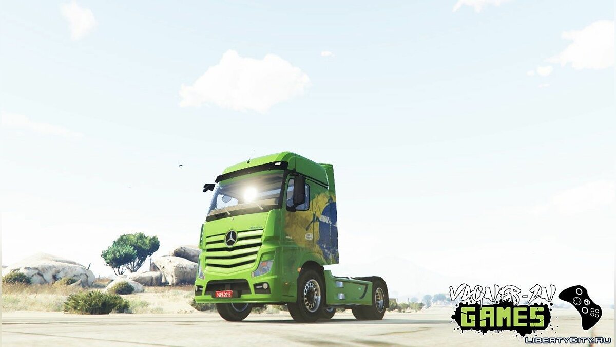 Скачать Mercedes Benz Actros Euro 6 для GTA 5