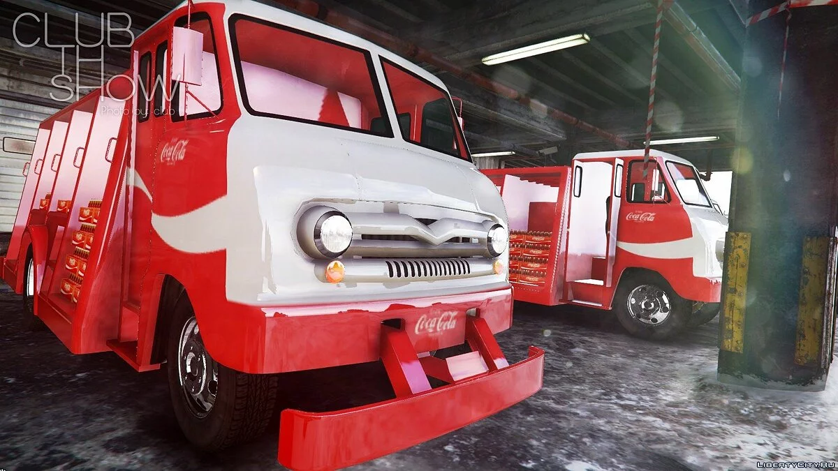 1964 Ford P600 Coca-Cola Delivery Truck [Add-On] / GTA 5