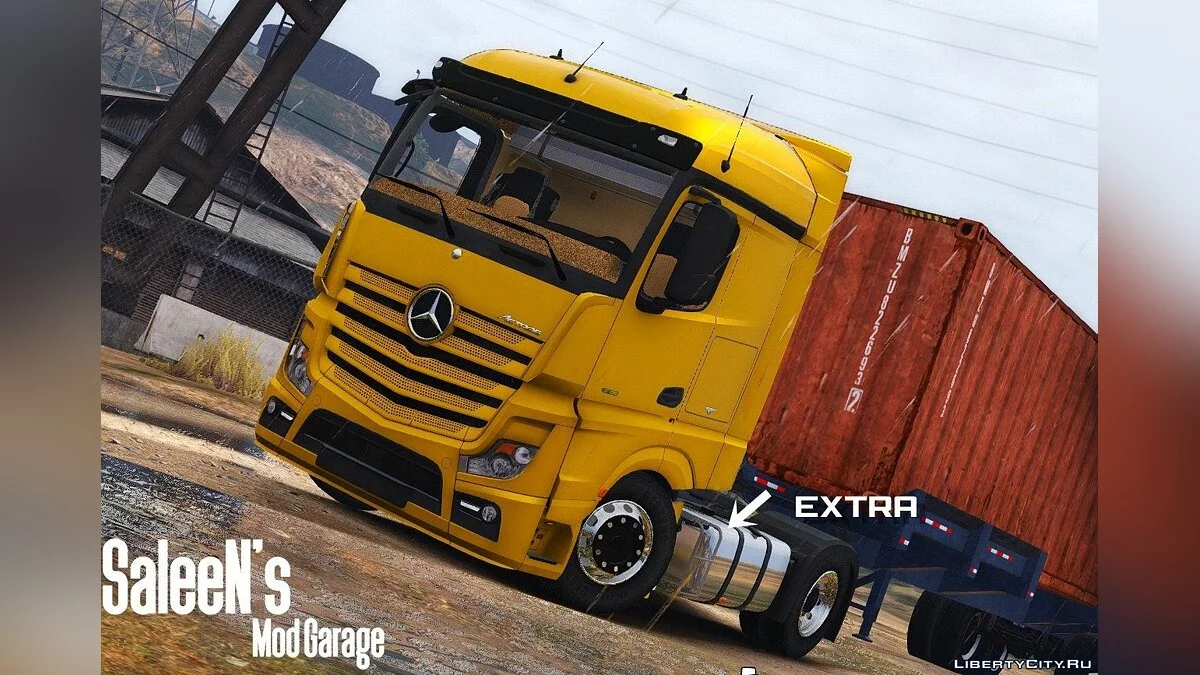 Mercedes-Benz Actros MP4 4x2 / GTA 5