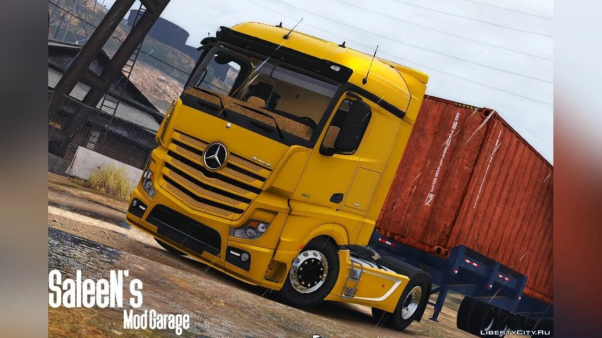 Mercedes-Benz Actros MP4 4x2 / GTA 5