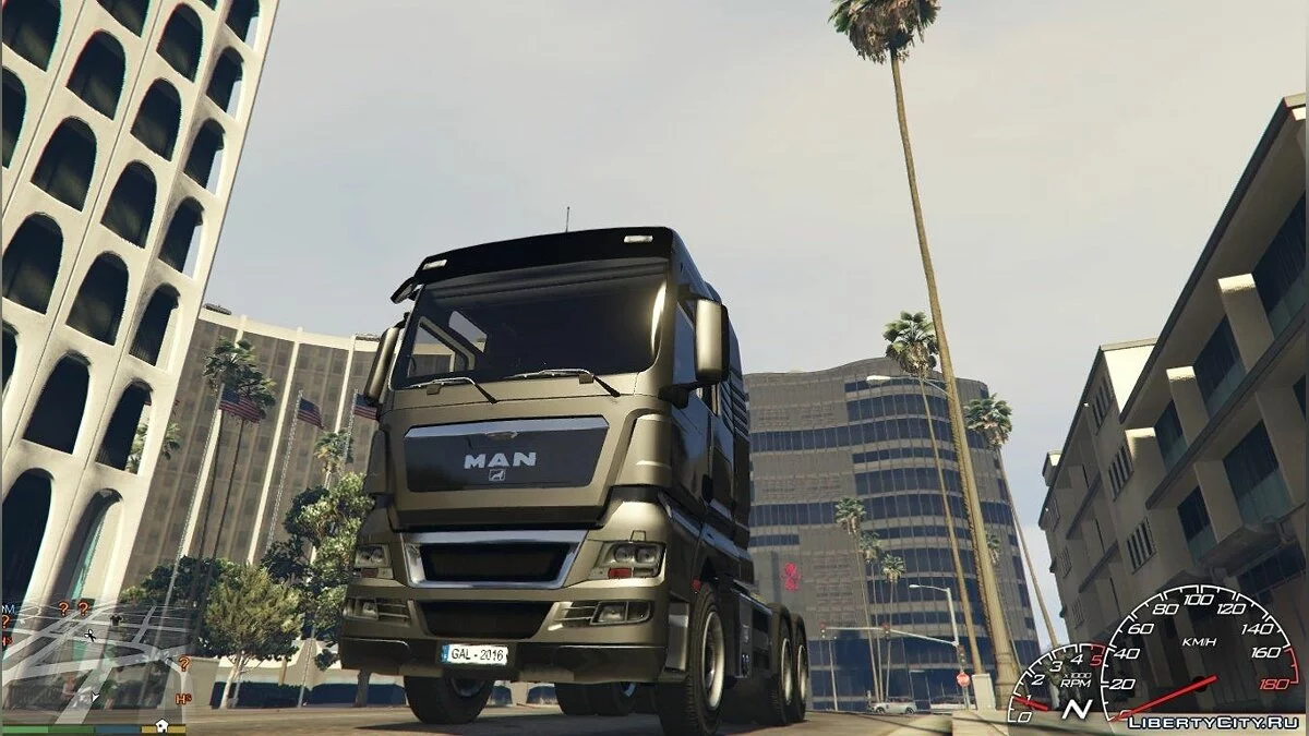 MAN TGX V8 Euroline [Add-On / Replace] / GTA 5