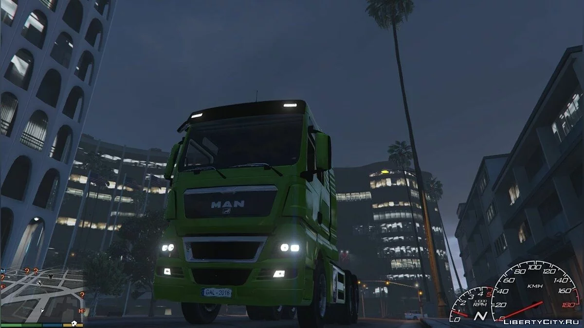 MAN TGX V8 Euroline [Add-On / Replace] / GTA 5