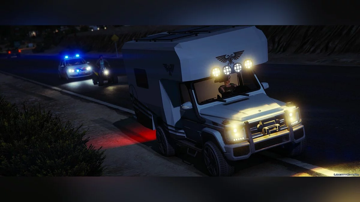 Mercedes-Benz G Wagon Camper 1.1 / GTA 5