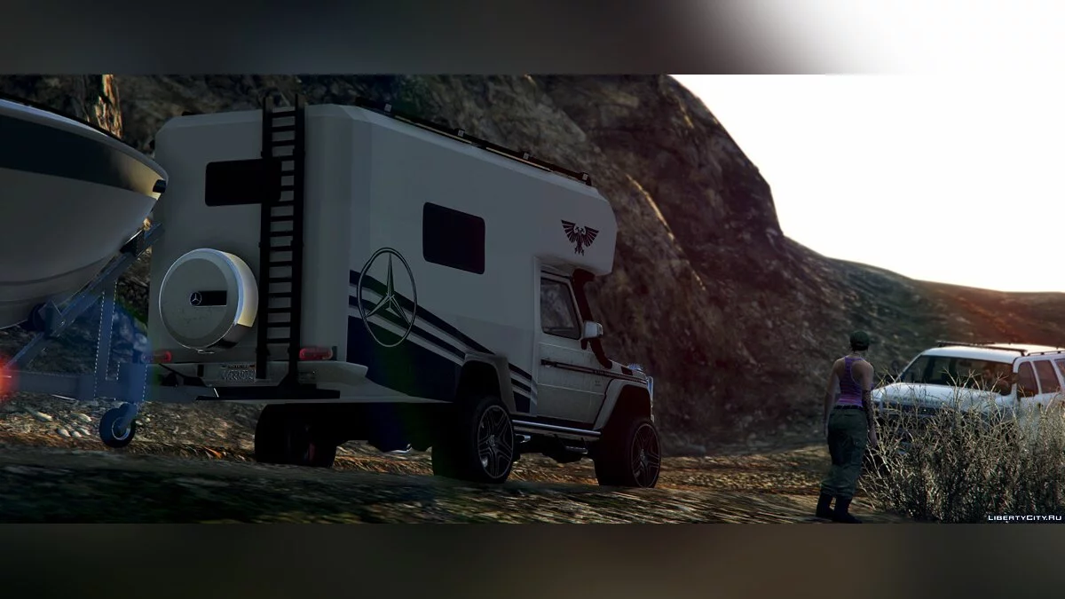 Mercedes-Benz G Wagon Camper 1.1 / GTA 5