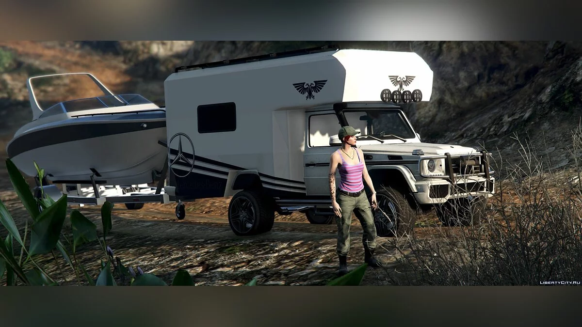 Mercedes-Benz G Wagon Camper 1.1 / GTA 5