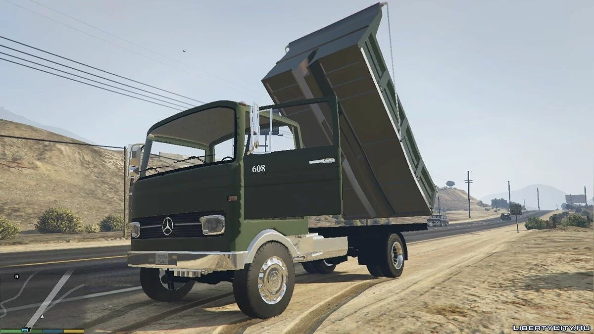 1968 Mercedes-Benz LP608 TipTruck 1.0.0 / GTA 5