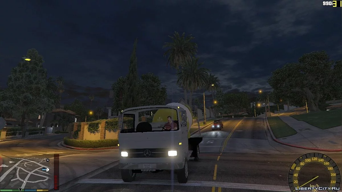 1968 Mercedes-Benz LP608 Truck Mixer 1.0.0 / GTA 5