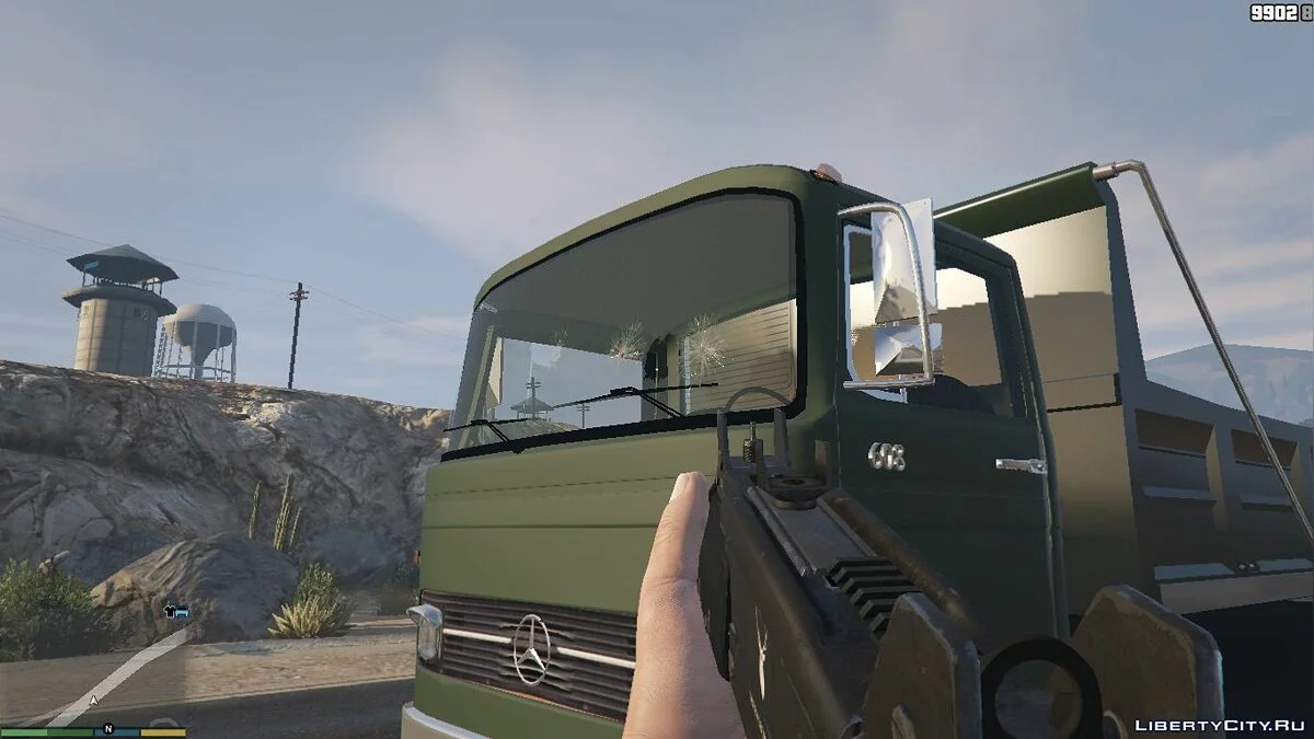 1968 Mercedes-Benz LP608 Truck Mixer 1.0.0 / GTA 5