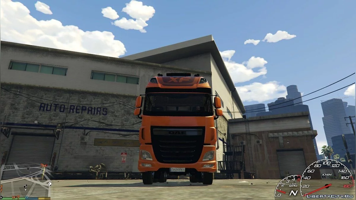 Truck Camion DAF XF Euro 6 [Add-On / Replace] / GTA 5