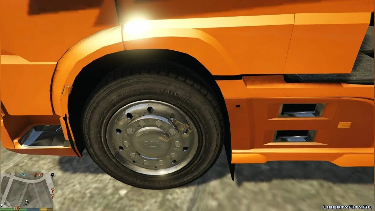 Truck Camion DAF XF Euro 6 [Add-On / Replace] / GTA 5