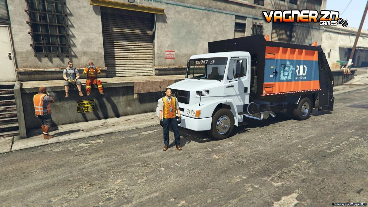 Mercedes-Benz L1620 Compactador De Lixo / GTA 5