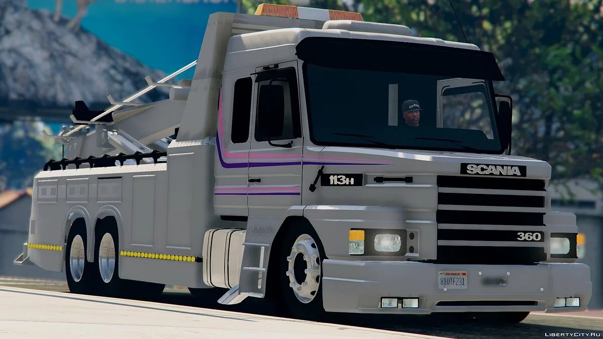 Scania 113H Guincho 4x6 Funcional / GTA 5
