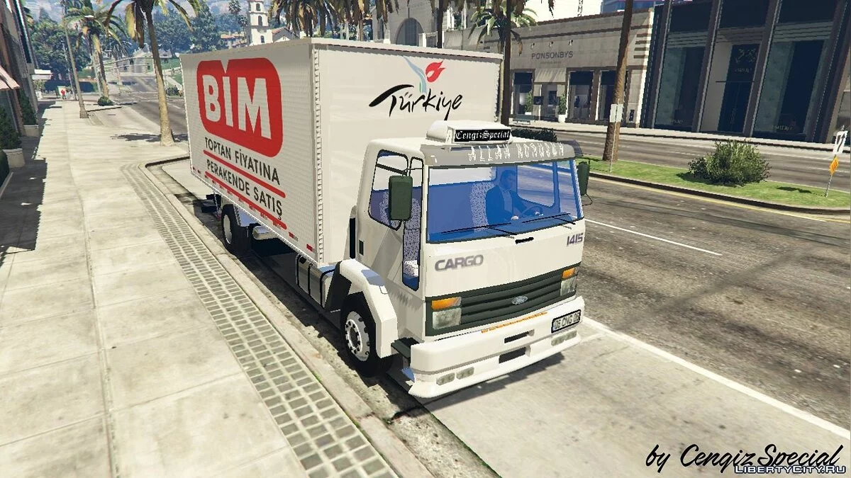 Ford Cargo 1415 Truck [Add-On / Replace] 1.0 / GTA 5