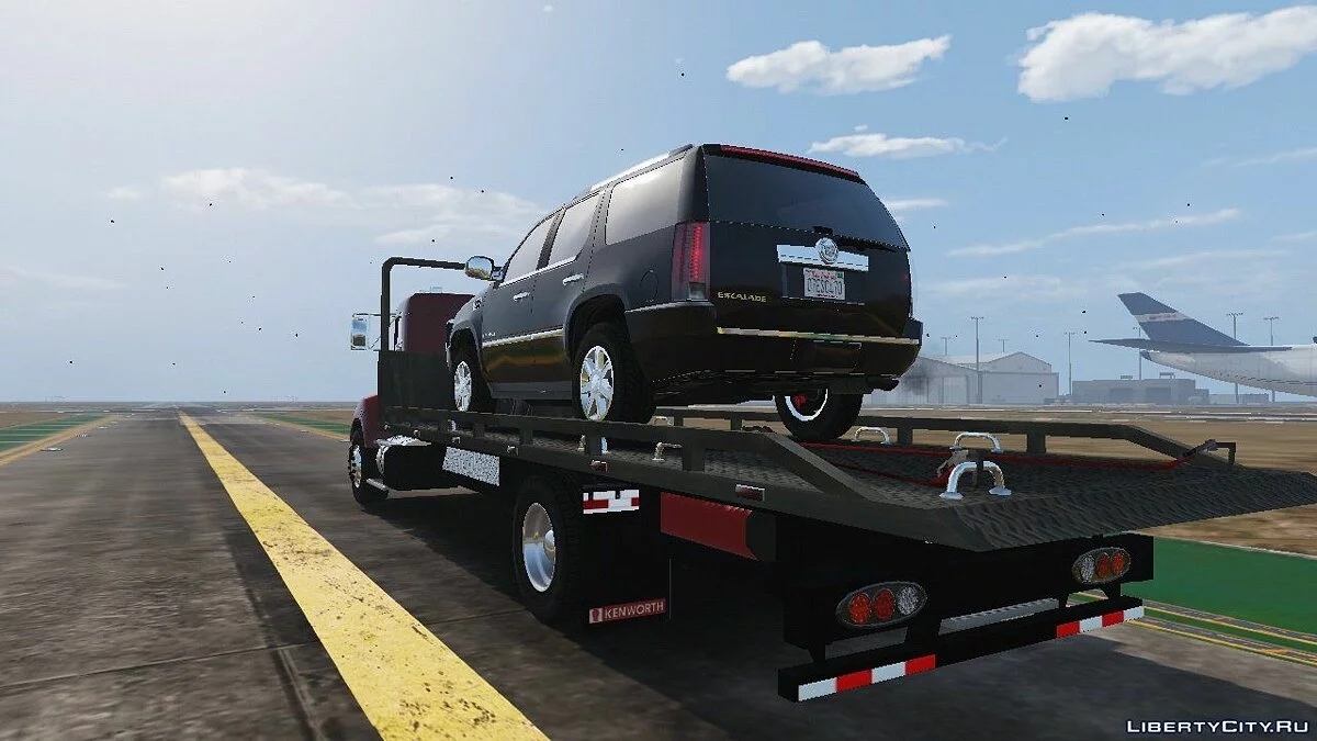 2012 Kenworth T440 Box / Flatbed Truck [Template] 1.0 / GTA 5