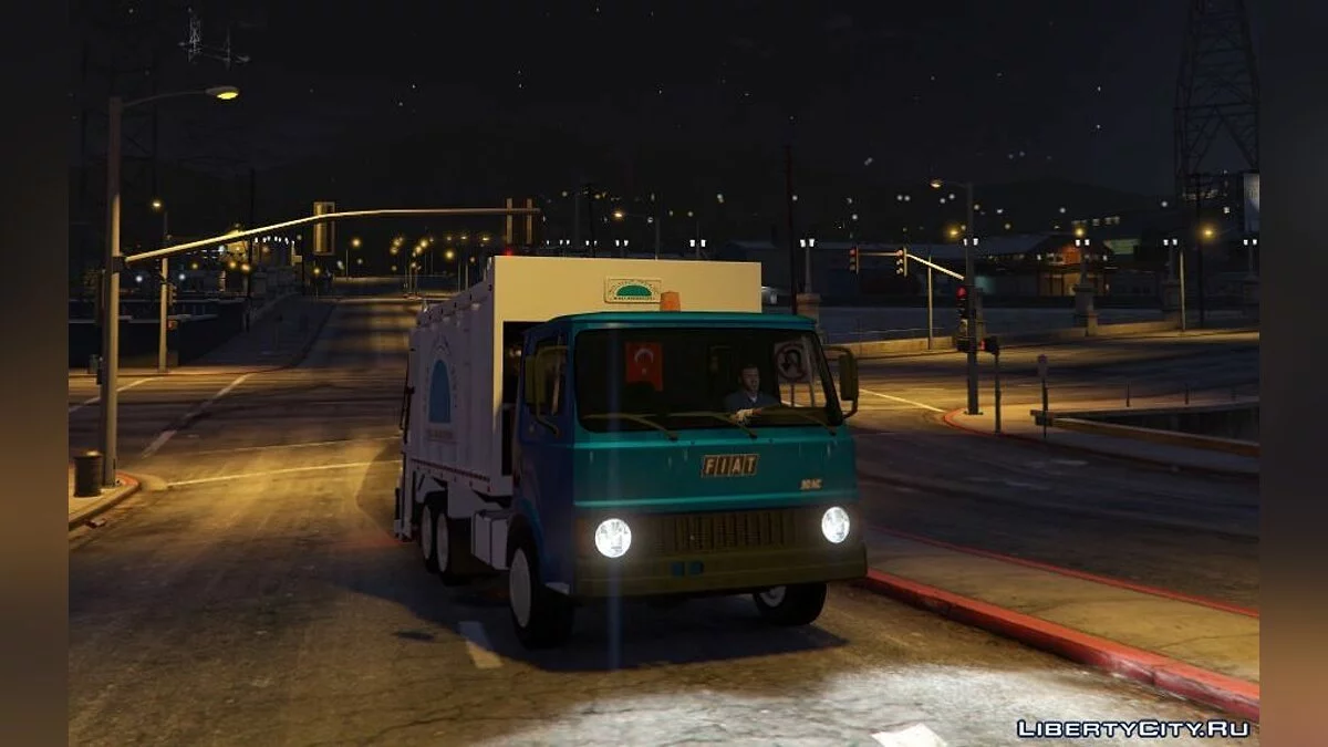 Fiat 90 NC Garbage Truck / GTA 5