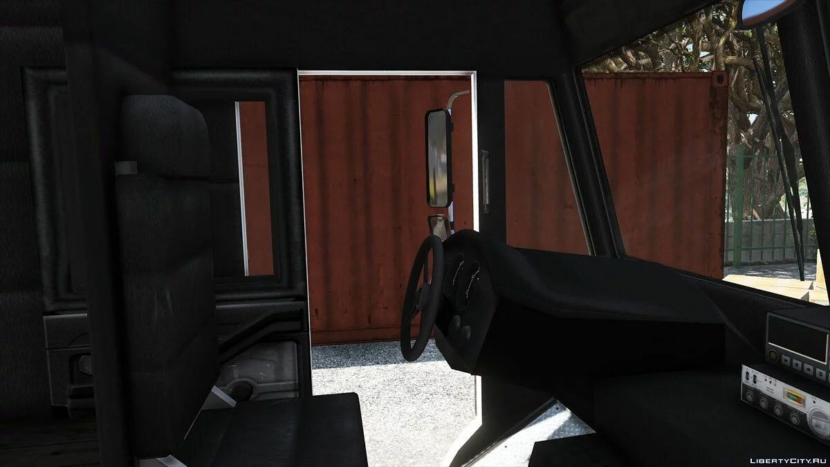 Boxville2 with Static Sliding Doors + UPS Skin 1.1 / GTA 5