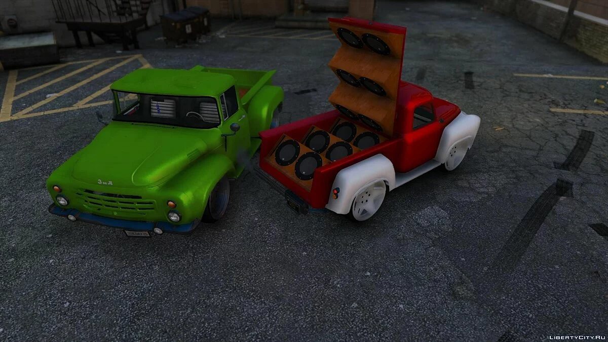 GAZ 52 Hot Rod Music Akrom [Add-On] 1.0 / GTA 5