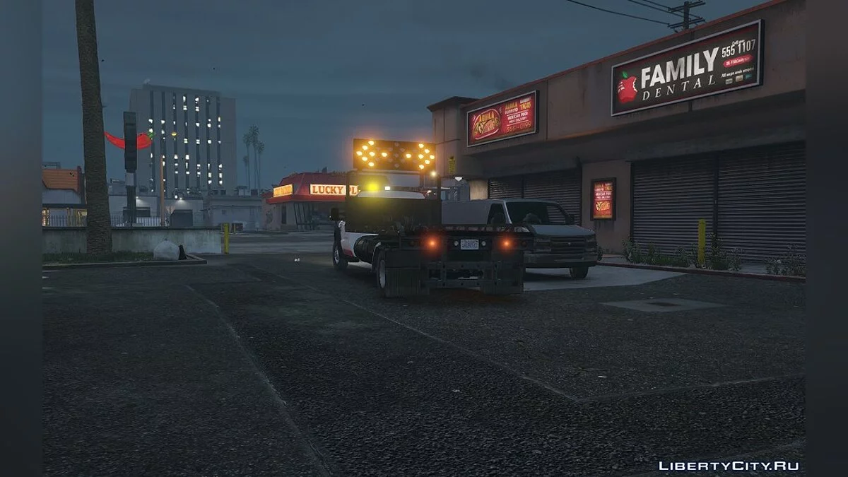 2008 Ford F-550 Flatbed Tow Truck [4k livery, ELS, Multi-Livery Setup] 1.0 / GTA 5