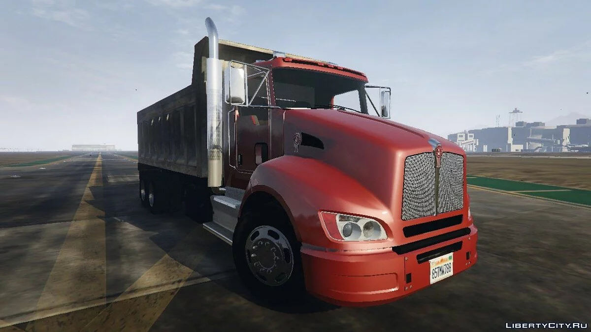 2012 Kenworth T440 Box / Flatbed Truck [Template] 2.3 / GTA 5