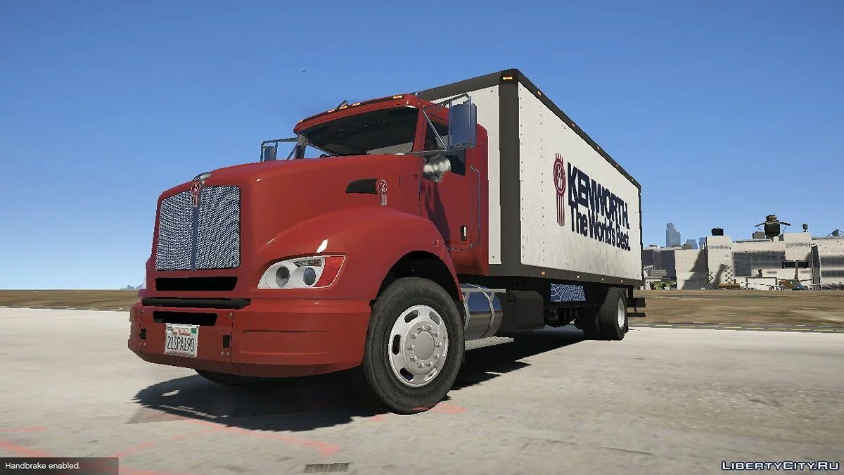 2012 Kenworth T440 Box / Flatbed Truck [Template] 2.3 / GTA 5
