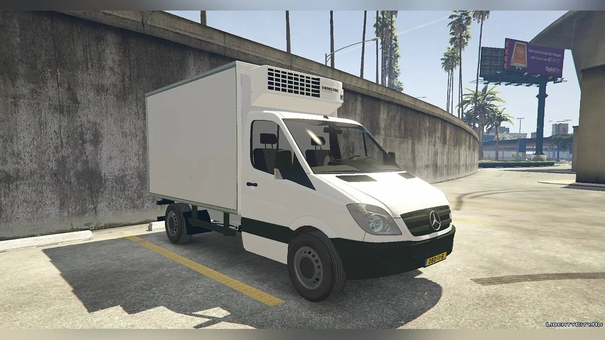 Mercedes Sprinter Transport [UNLOCKED/TEMPLATE] BETA / GTA 5