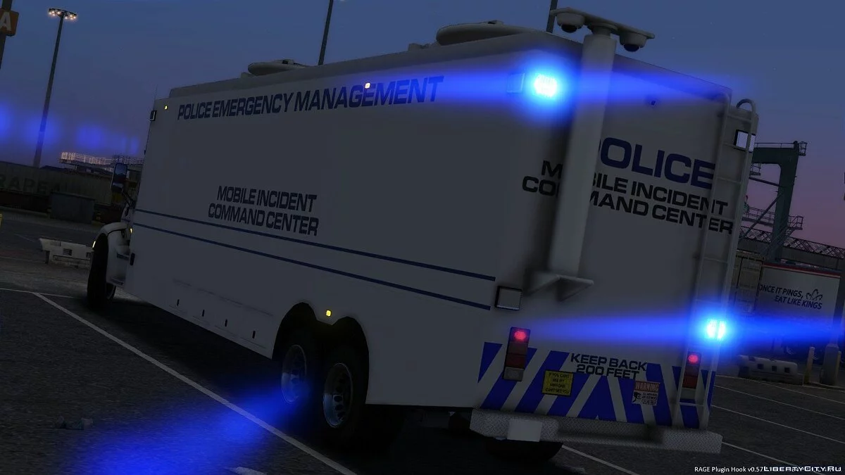 2015 Peterbilt 579 - Mobile Incident Command 1.0 / GTA 5