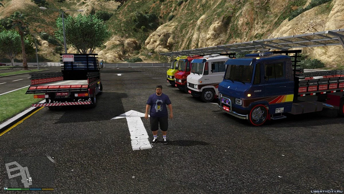 MB 608D Carroceria + extra 1.0 / GTA 5