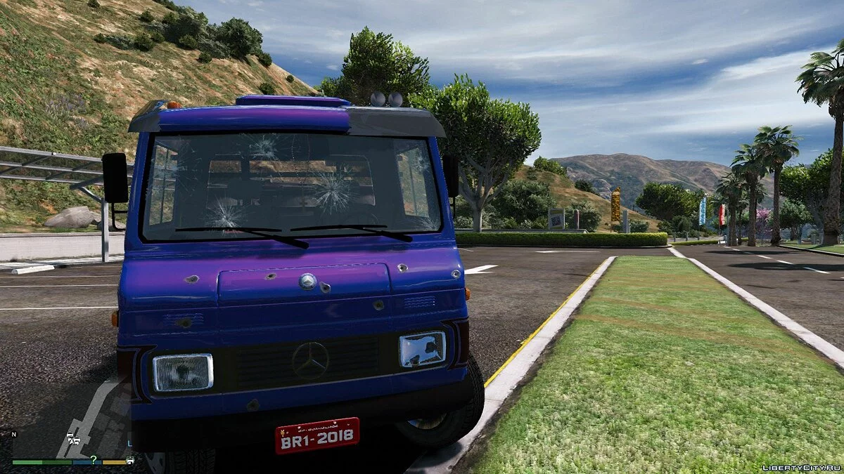 MB 608D Carroceria + extra 1.0 / GTA 5