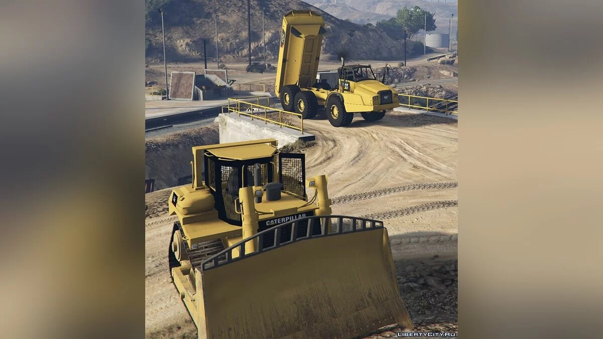 2018 Caterpillar 745C Offroad Dump Truck [ ADD-ON] 1.0 / GTA 5