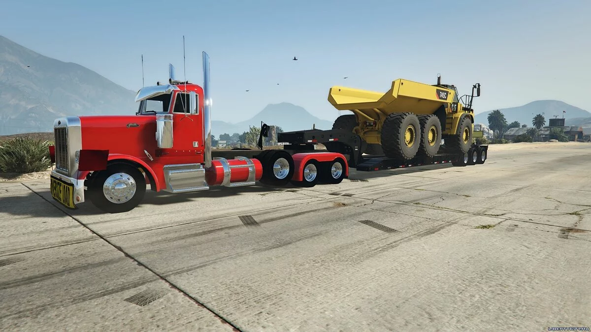 2018 Caterpillar 745C Offroad Dump Truck [ ADD-ON] 1.0 / GTA 5