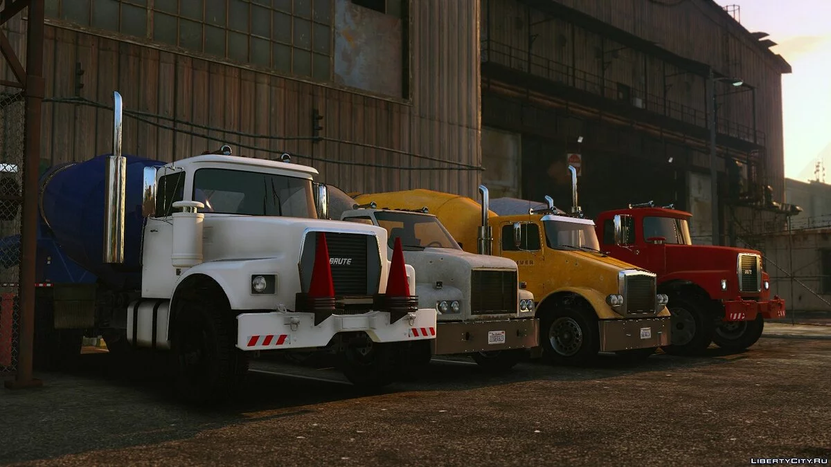 Brute Tipper-based Mixer Classic [Add-On] v1.2 / GTA 5