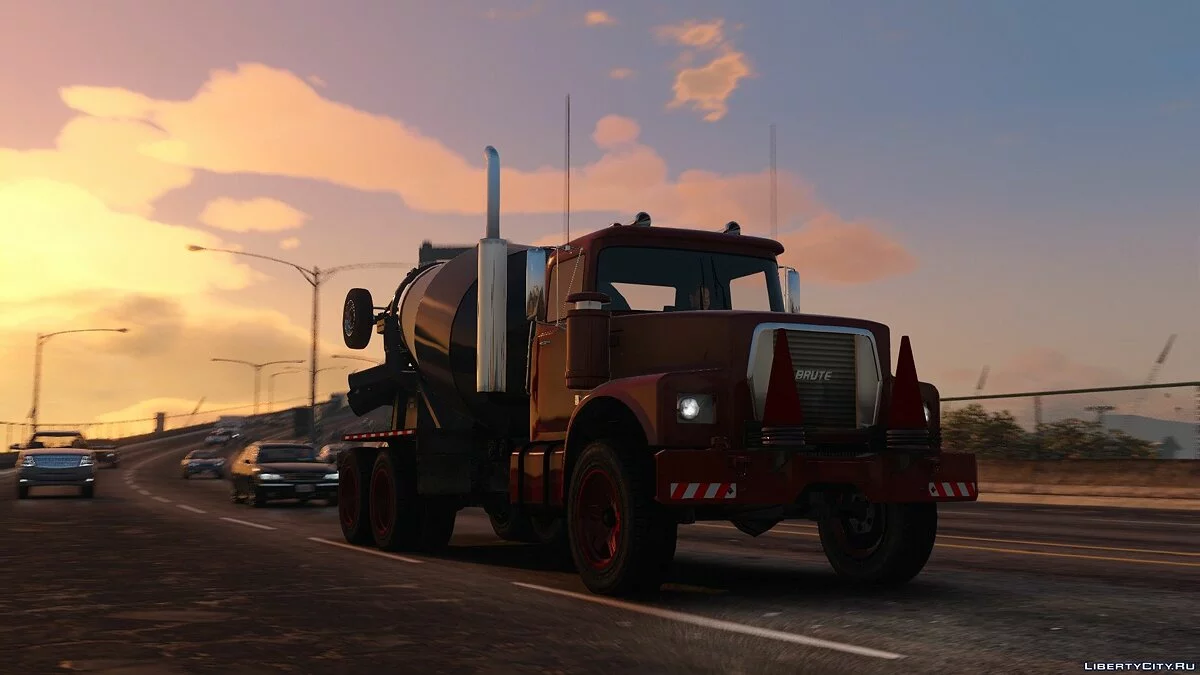 Brute Tipper-based Mixer Classic [Add-On] v1.2 / GTA 5