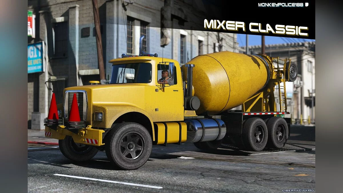 Brute Tipper-based Mixer Classic [Add-On] v1.2 / GTA 5
