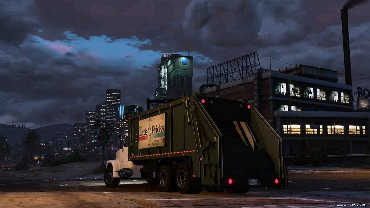 Brute Tipper-based Trashmaster Classic [Add-On] v1.1 / GTA 5