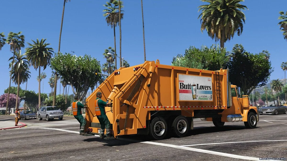 Brute Tipper-based Trashmaster Classic [Add-On] v1.1 / GTA 5