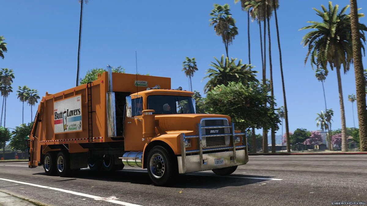 Brute Tipper-based Trashmaster Classic [Add-On] v1.1 / GTA 5