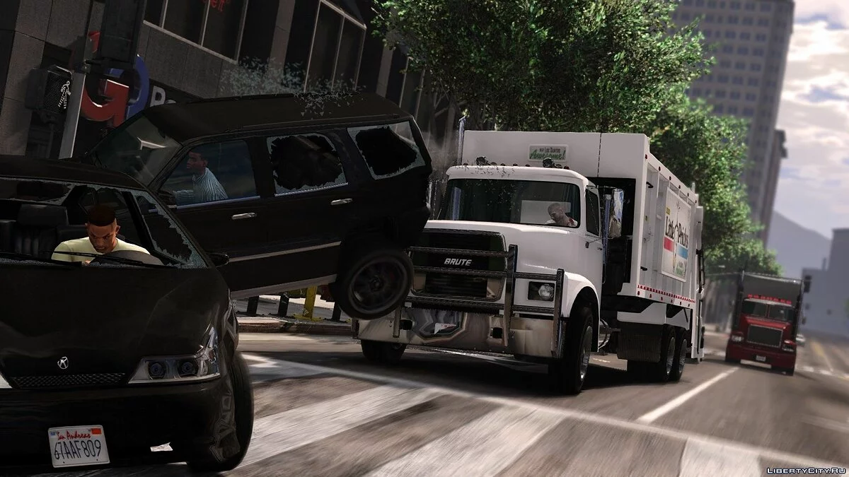 Brute Tipper-based Trashmaster Classic [Add-On] v1.1 / GTA 5