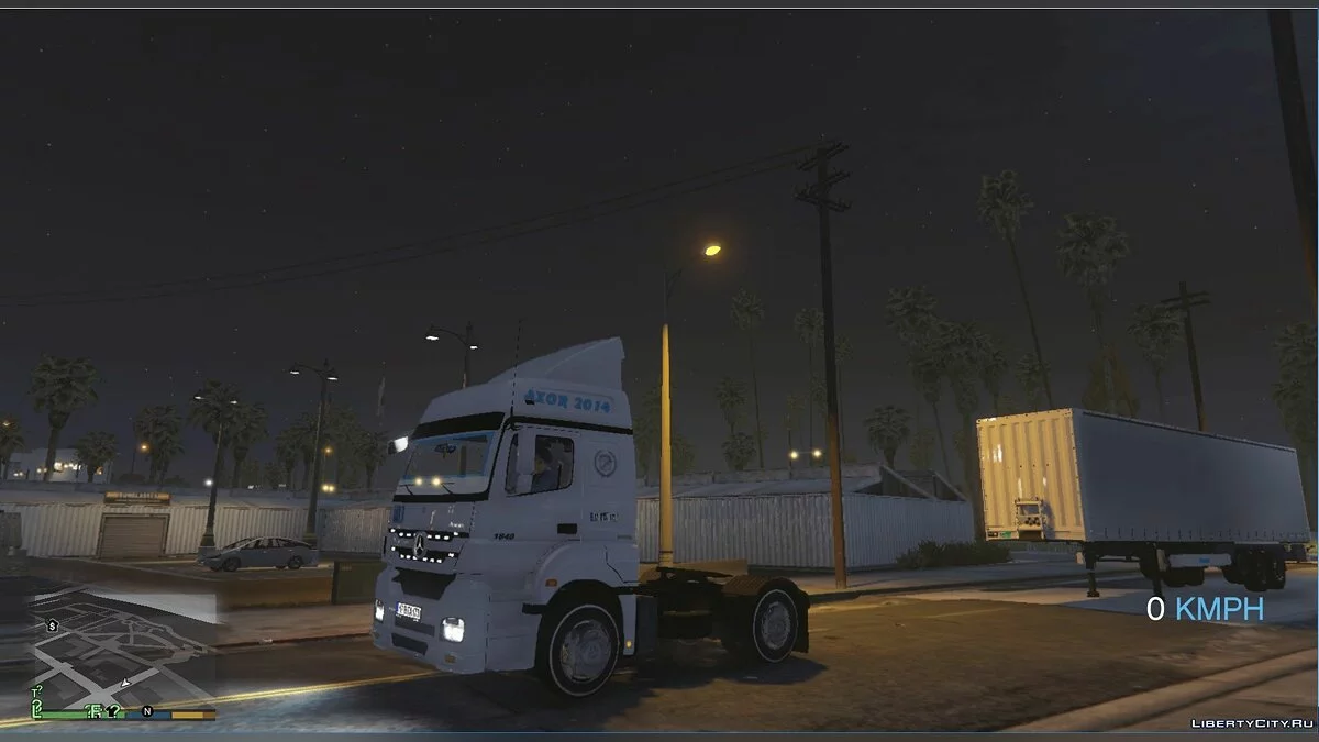 Mercedes Benz Axor V1.0 / GTA 5