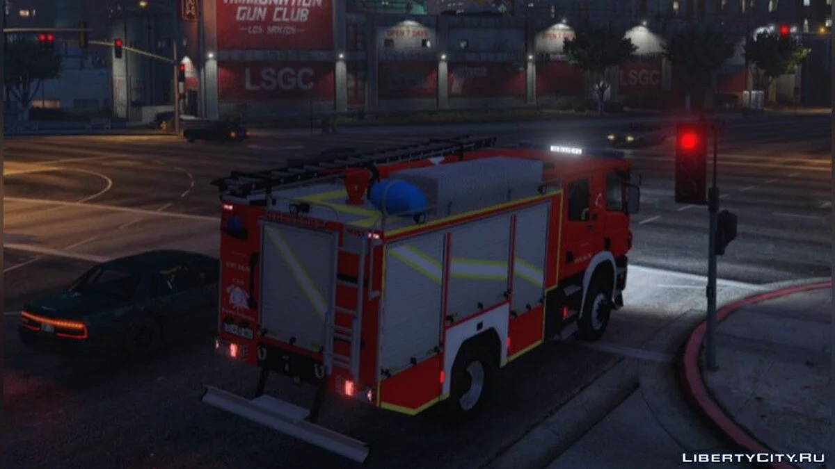 Slovenian FireTruck Scania p360 1.0 / GTA 5