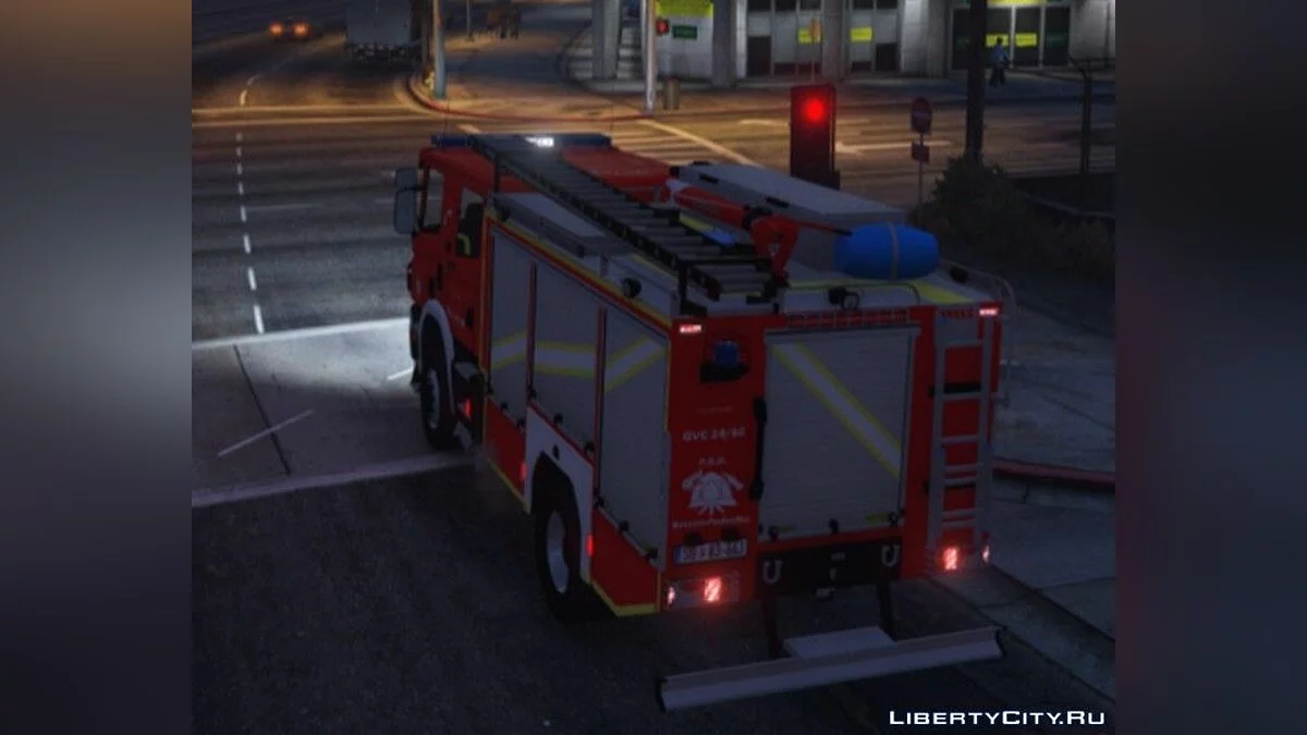 Slovenian FireTruck Scania p360 1.0 / GTA 5