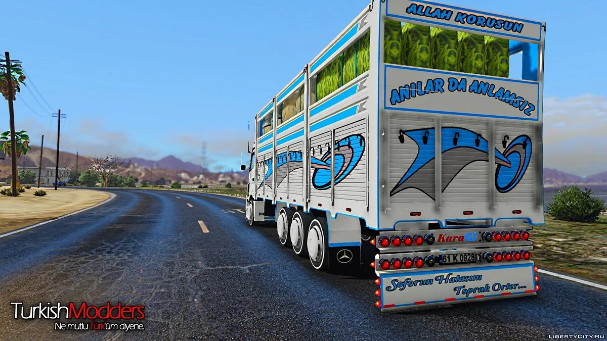 Mercedes Axor Kırkayak 0.1 / GTA 5
