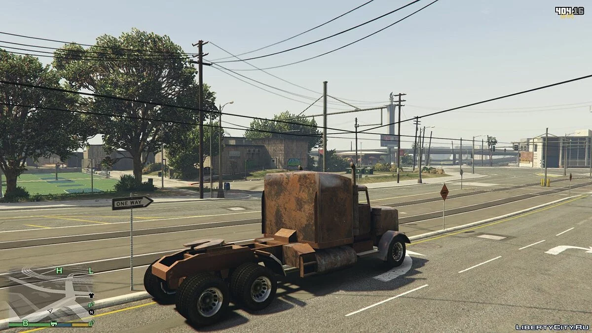 Старый ржавый грузовик / GTA 5