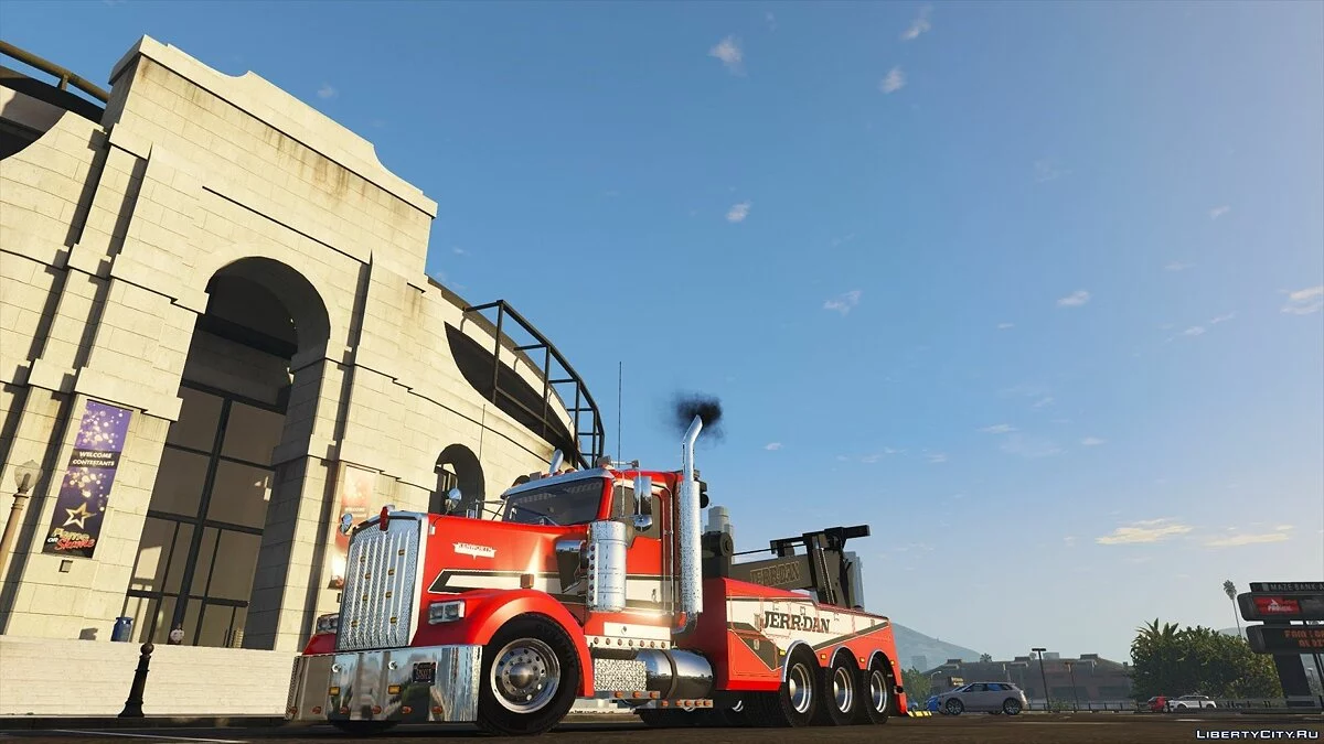 2000 Kenworth W900 Heavy Duty Wrecker [Add-On | FiveM | Template | ELS] 1.1 / GTA 5