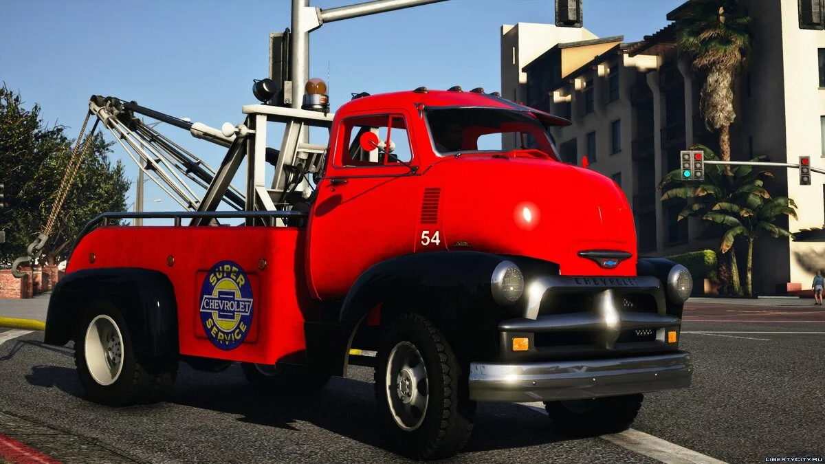Chevrolet 5400 COE Towtruck 1954 [Add-On | LODs | Extras | Template] 1.0 / GTA 5